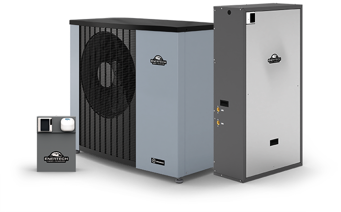 Enertech-Advantage Air-to-Water Heat Pump 1 Advantage Indoor/Outdoor Combo