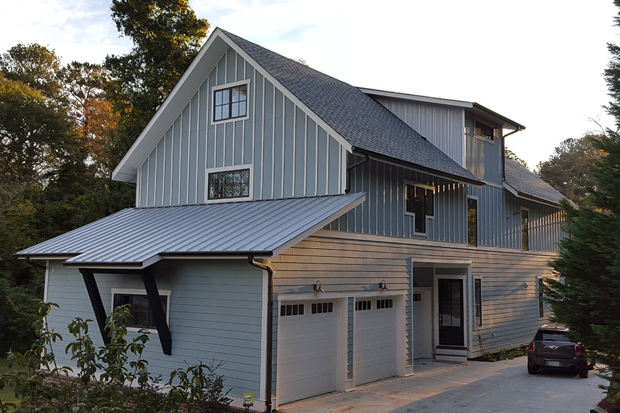 atlanta home front La Porte Retrofit