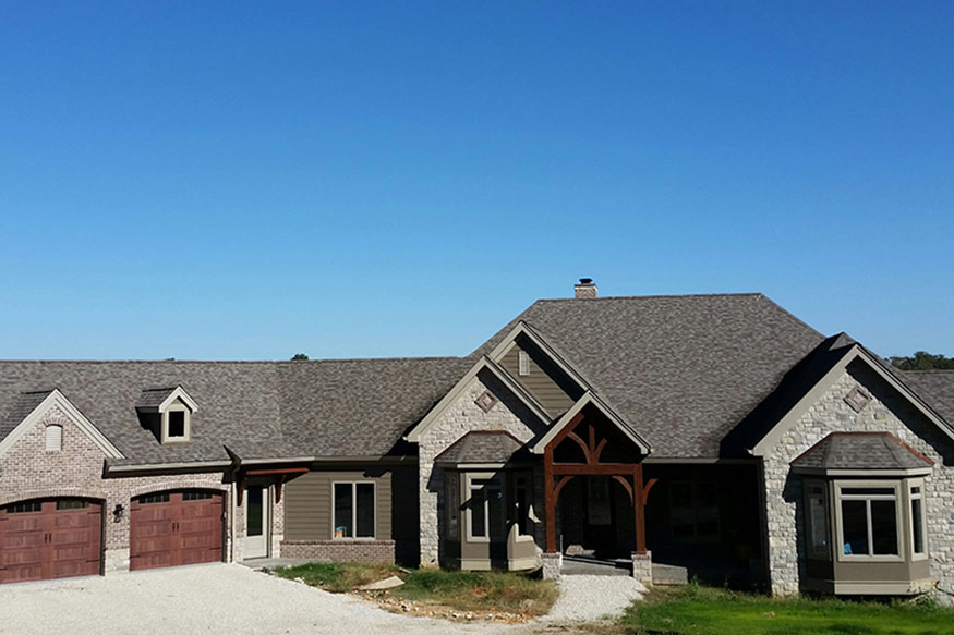 elegant missouri river ranch Atlanta-Area Builder's Home