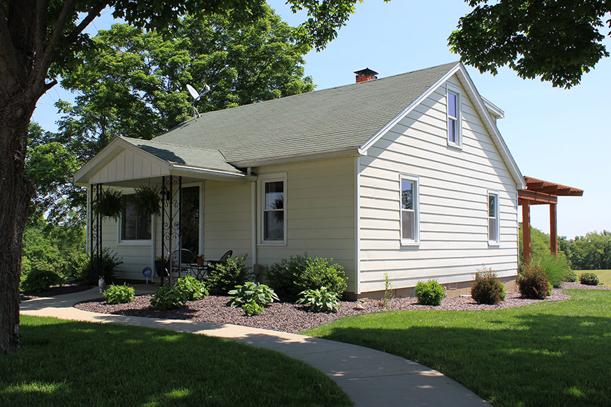 hoffman front of house Hoffman Lake House