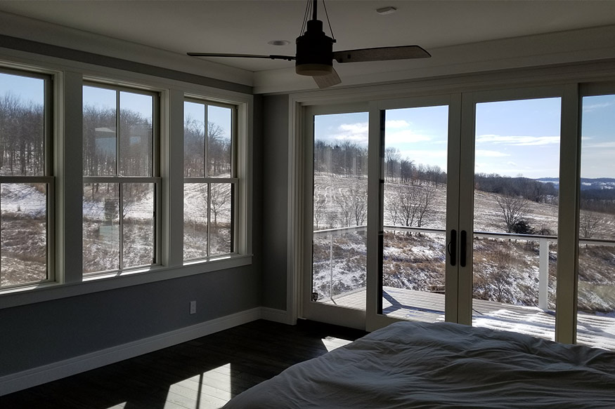 Renovation to New Construction 2 kunkle renovation new construction bedroom Renovation to New Construction