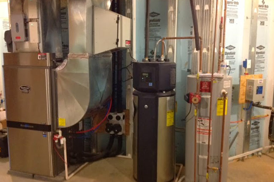 Net-Zero Dream House 4 net zero dream house mechanical room Net-Zero Dream House