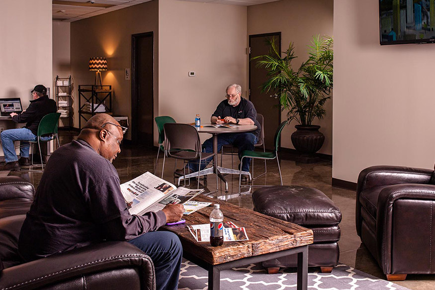 Nussbaum Transportation 7 nussbaum truck waiting room Nussbaum Transportation