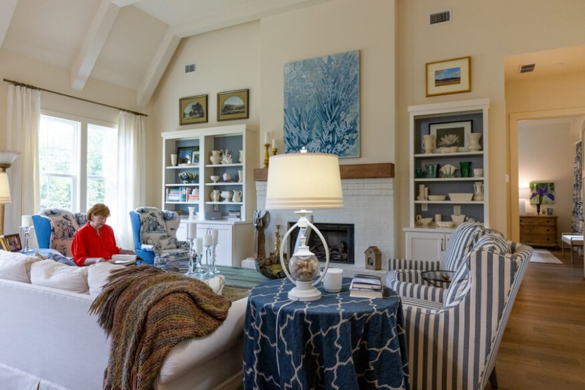 living room New Construction Home in a 100% Geothermal Community