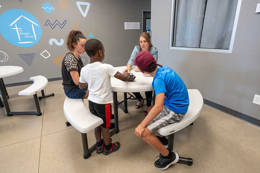 Youth Development Center Powered By Geothermal 4 The Simple Room - Mentoring