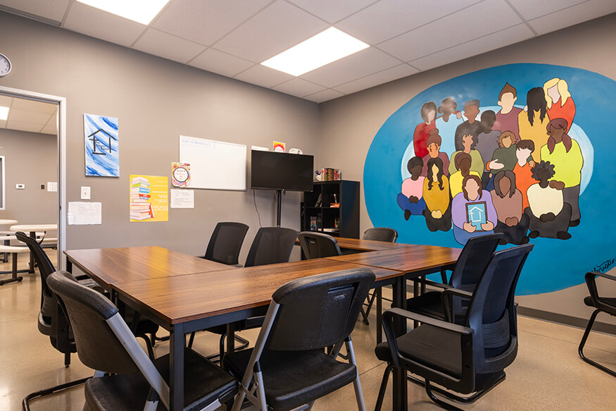Youth Development Center Powered By Geothermal 2 The Simple Room - Classroom