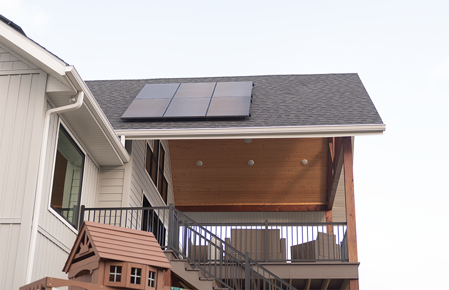 Greenville Lake House 4 kyle and valerie install 11 Greenville Lake House